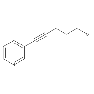 5-(3-Pyridinyl)-4-pentyn-1-ol Structure
