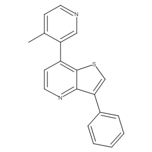 7-(4-Methylpyridin-3-yl)-3-phenylthieno[3,2-b]pyridine Structure