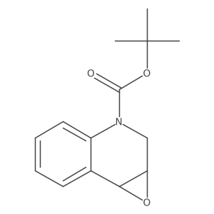 tert-butyl 1aH,6H,7H,7aH-oxireno[2,3-c]quinoline-6-carboxylate结构式