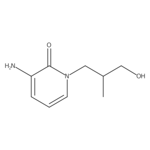 3-Amino-1-(3-hydroxy-2-methylpropyl)-1,2-dihydropyridin-2-one Structure