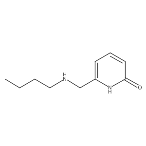 6-[(Butylamino)methyl]-1,2-dihydropyridin-2-one Structure