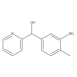 (3-Amino-4-methylphenyl)(pyridin-2-yl)methanol结构式