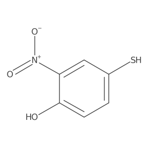 4-Mercapto-2-nitrophenol结构式