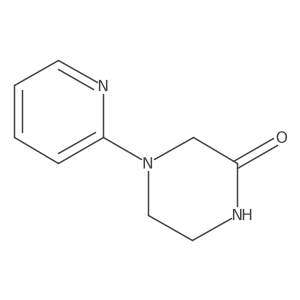 4-(Pyridin-2-yl)piperazin-2-one Structure