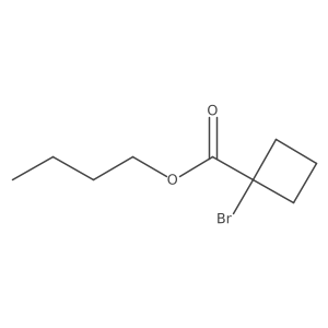 Butyl 1-Bromocyclobutanecarboxylate结构式