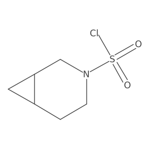 3-Azabicyclo[4.1.0]heptane-3-sulfonyl chloride Structure