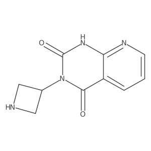 3-(azetidin-3-yl)pyrido[2,3-d]pyrimidine-2,4(1H,3H)-dione结构式