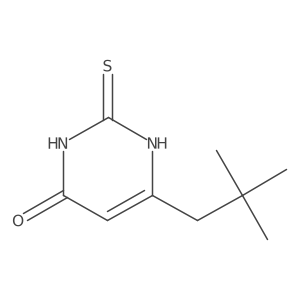 6-neopentyl-2-thioxo-2,3-dihydropyrimidin-4(1H)-one结构式