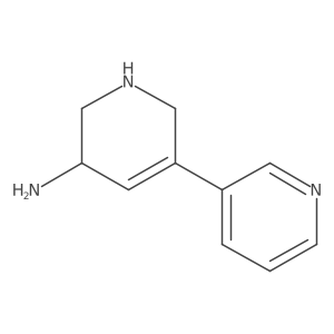5-(Pyridin-3-yl)-1,2,3,6-tetrahydropyridin-3-amine Structure