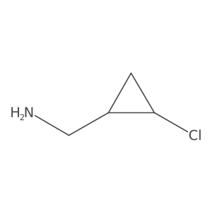 (2-Chlorocyclopropyl)methanamine结构式