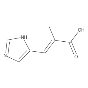 3-(1H-Imidazol-4-yl)-2-methylacrylic acid Structure