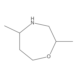(2R,5R)-2,5-Dimethyl-1,4-oxazepane结构式