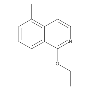 1-Ethoxy-5-methylisoquinoline Structure