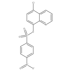 5-Chloroquinolin-8-yl 4-nitrobenzene-1-sulfonate Structure