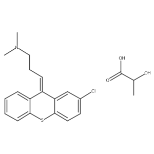 Chlorprothixene lactate Structure