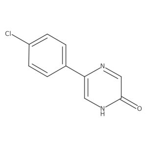 5-(4-Chlorophenyl)pyrazin-2-ol Structure