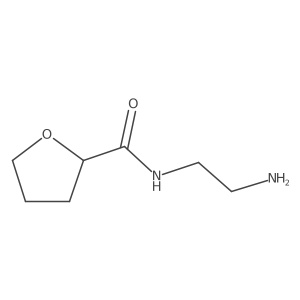 N-(2-Aminoethyl)tetrahydrofuran-2-carboxamide结构式