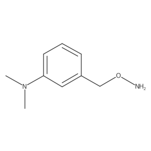 3-[(aminooxy)methyl]-N,N-dimethylaniline Structure