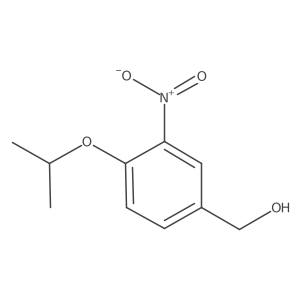 (4-Isopropoxy-3-nitrophenyl)methanol Structure