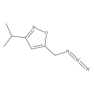 5-(Azidomethyl)-3-isopropylisoxazole结构式