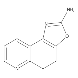 4,5-Dihydrooxazolo[4,5-f]quinolin-2-amine Structure