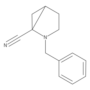 (1S,5R)-2-benzyl-2-azabicyclo[3.1.0]hexane-1-carbonitrile Structure