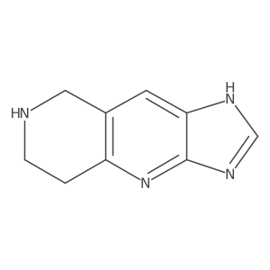 5,6,7,8-Tetrahydro-3H-imidazo[4,5-B]-1,6-naphthyridine结构式