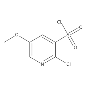 2-Chloro-5-methoxypyridine-3-sulfonyl chloride结构式