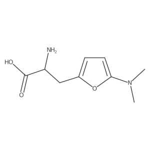 2-Amino-3-(5-(dimethylamino)furan-2-yl)propanoic acid Structure