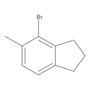 4-Bromo-5-methyl-2,3-dihydro-1H-indene Structure