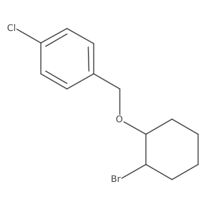 1-{[(2-Bromocyclohexyl)oxy]methyl}-4-chlorobenzene Structure