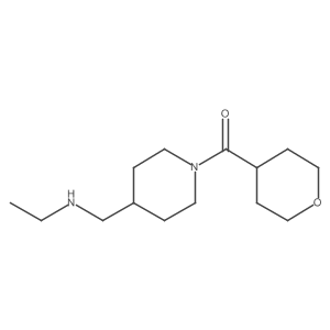 Ethyl({[1-(oxane-4-carbonyl)piperidin-4-yl]methyl})amine Structure