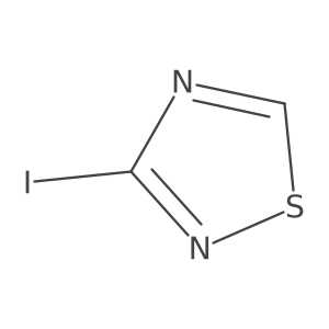 3-Iodo-1,2,4-thiadiazole Structure