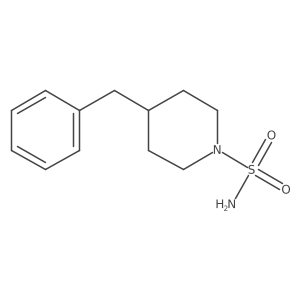 4-Benzylpiperidine-1-sulfonamide结构式