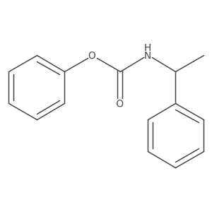 phenyl N-[(1R)-1-phenylethyl]carbamate Structure