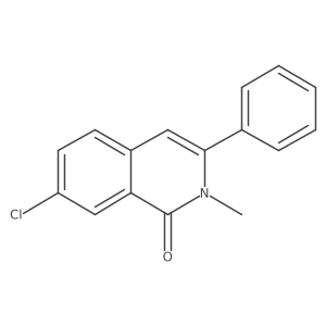 7-Chloro-2-methyl-3-phenylisoquinolin-1(2H)-one Structure