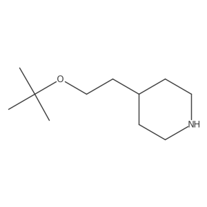 4-(2-(Tert-butoxy)ethyl)piperidine Structure