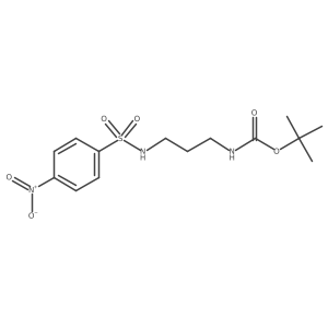 1-(Boc-amino)-3-(4-nitrobenzenesulfonamido)propane Structure