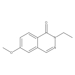2-Ethyl-6-methoxy-1,2-dihydrophthalazin-1-one Structure