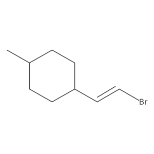 1-(2-Bromoethenyl)-4-methylcyclohexane Structure