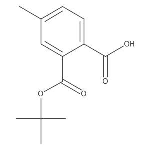 2-[(Tert-butoxy)carbonyl]-4-methylbenzoic acid Structure