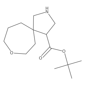 Tert-butyl 8-oxa-2-azaspiro[4.6]undecane-4-carboxylate Structure