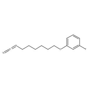 1-((6-Azidohexyl)oxy)-3-fluorobenzene结构式