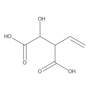 (2S,3R)-2-ethenyl-3-hydroxybutanedioic acid Structure