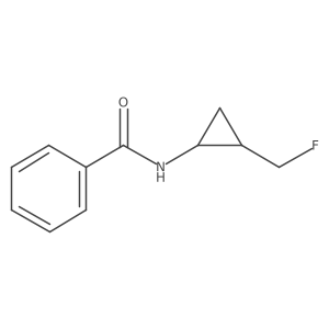 N-[2-(fluoromethyl)cyclopropyl]benzamide Structure