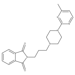 2-{3-[4-(4-methylpyrimidin-2-yl)piperazin-1-yl]propyl}-2,3-dihydro-1H-isoindole-1,3-dione Structure