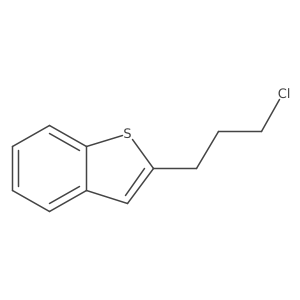 2-(3-Chloro-propyl)-benzo[b]thiophene结构式