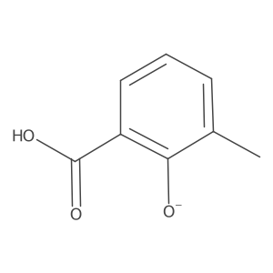 3-Methylsalicylate结构式