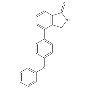 1h-Isoindol-1-one,2,3-dihydro-4-(4-phenoxyphenyl)-结构式