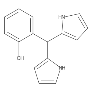 2-(Di(1H-pyrrol-2-yl)methyl)phenol Structure